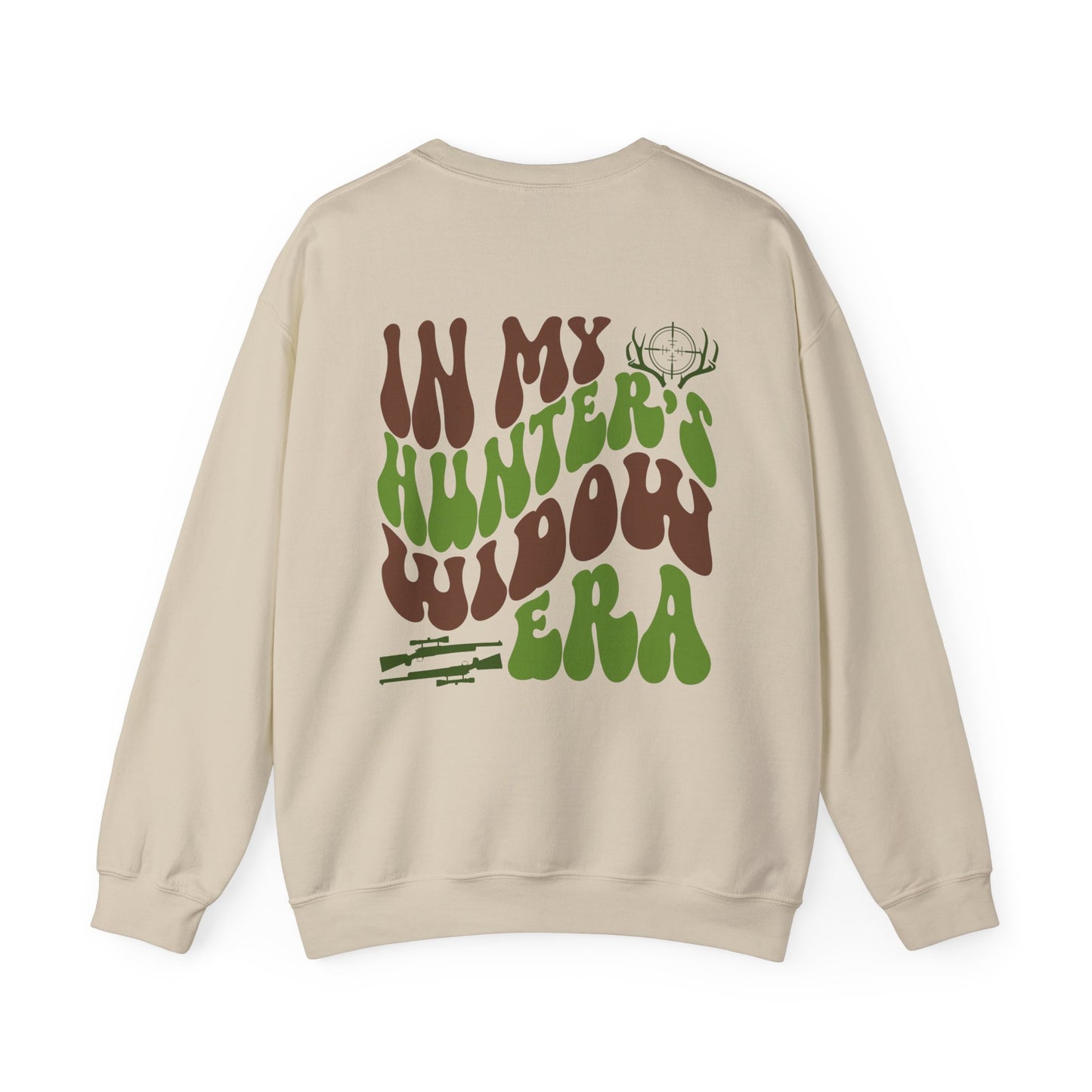 In My Hunter's Widow Era | Unisex Heavy Blend™ Crewneck Sweatshirt