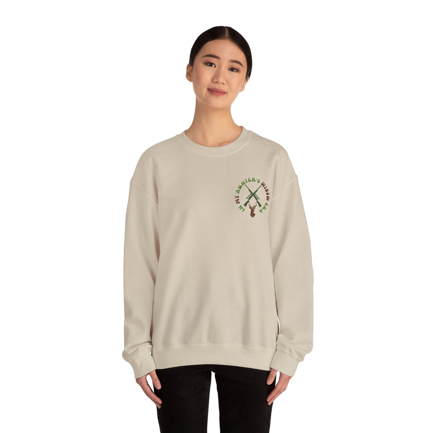 In My Hunter's Widow Era | Unisex Heavy Blend™ Crewneck Sweatshirt