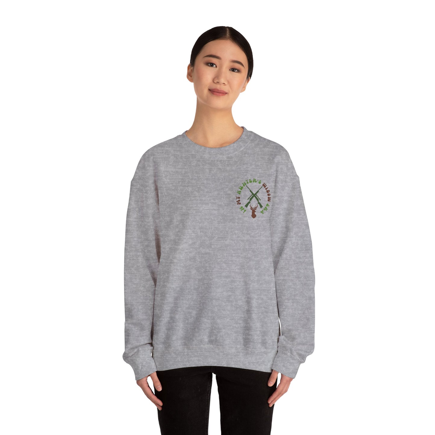 In My Hunter's Widow Era | Unisex Heavy Blend™ Crewneck Sweatshirt