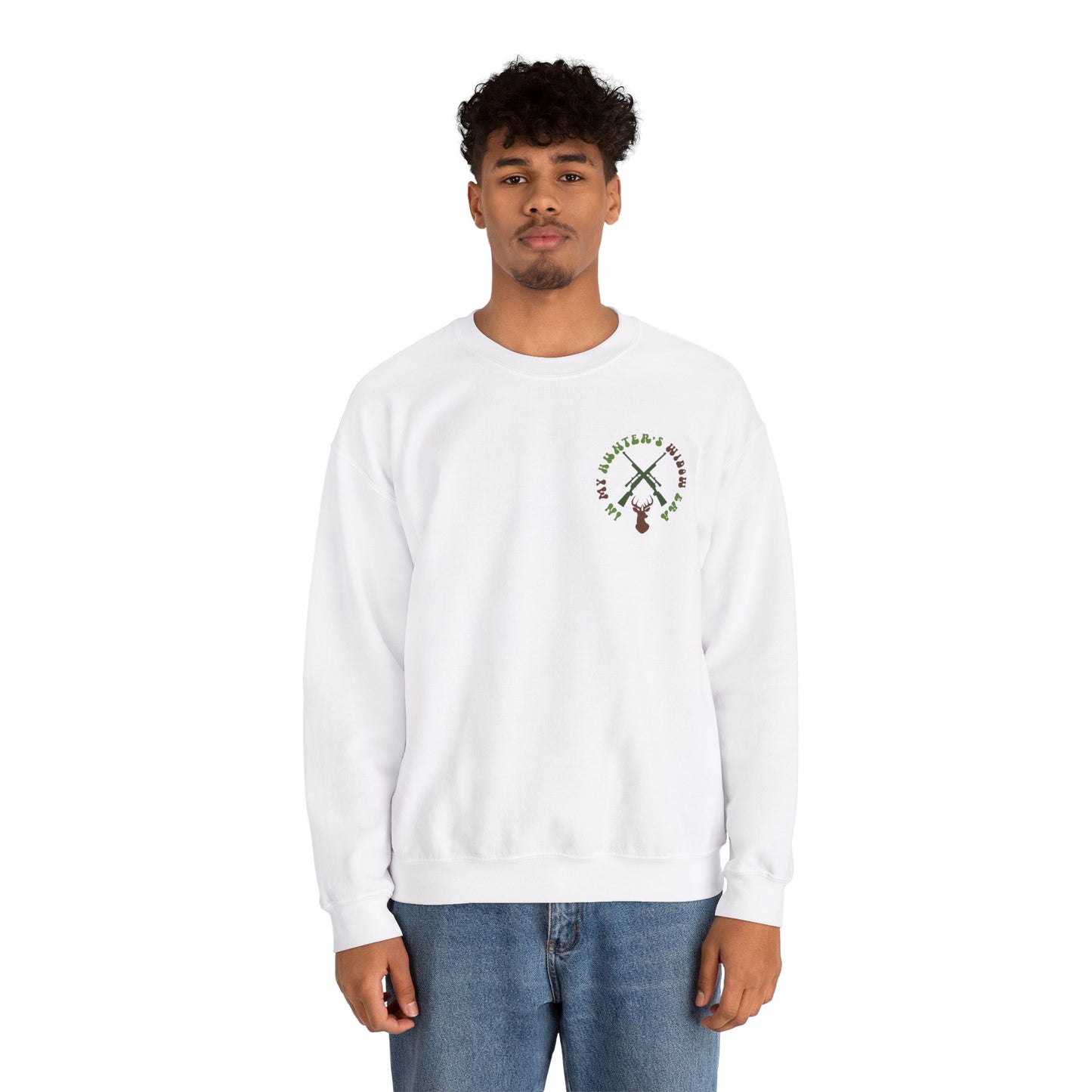In My Hunter's Widow Era | Unisex Heavy Blend™ Crewneck Sweatshirt
