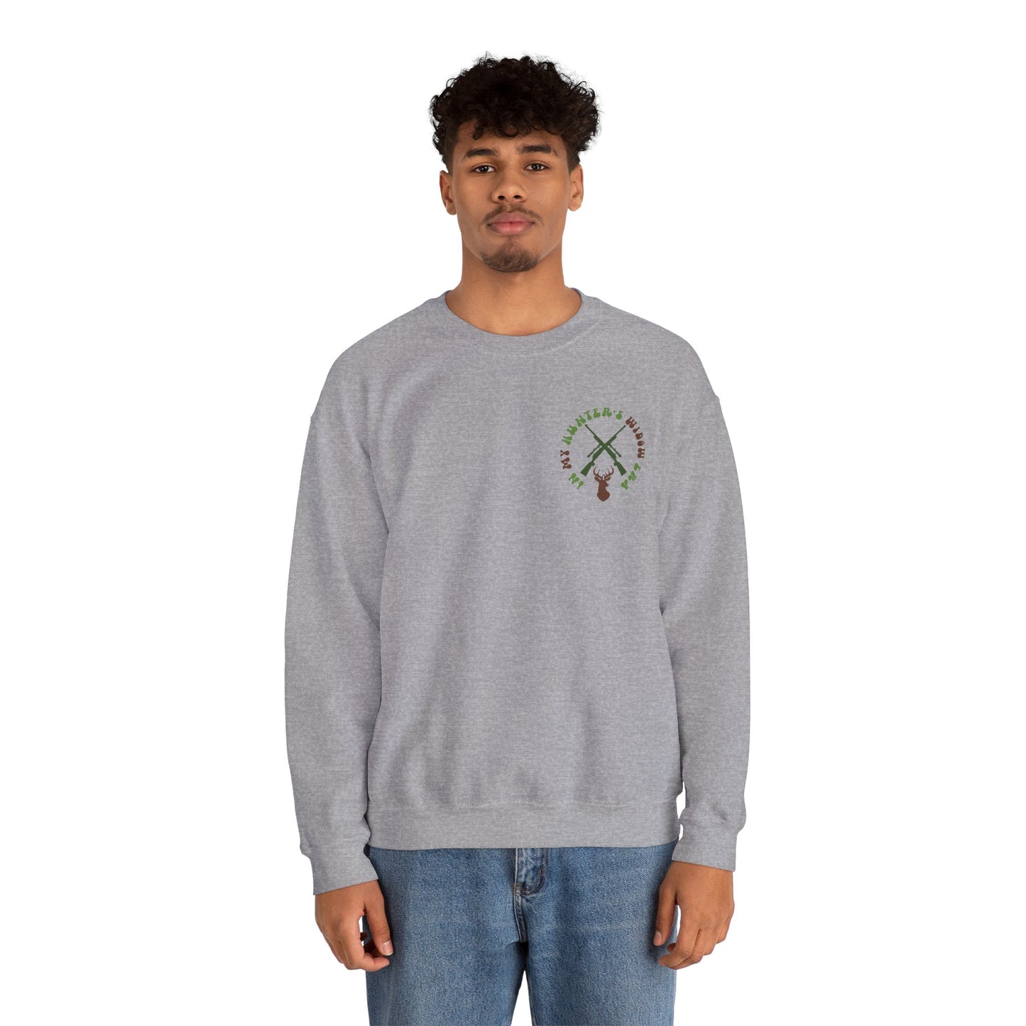 In My Hunter's Widow Era | Unisex Heavy Blend™ Crewneck Sweatshirt
