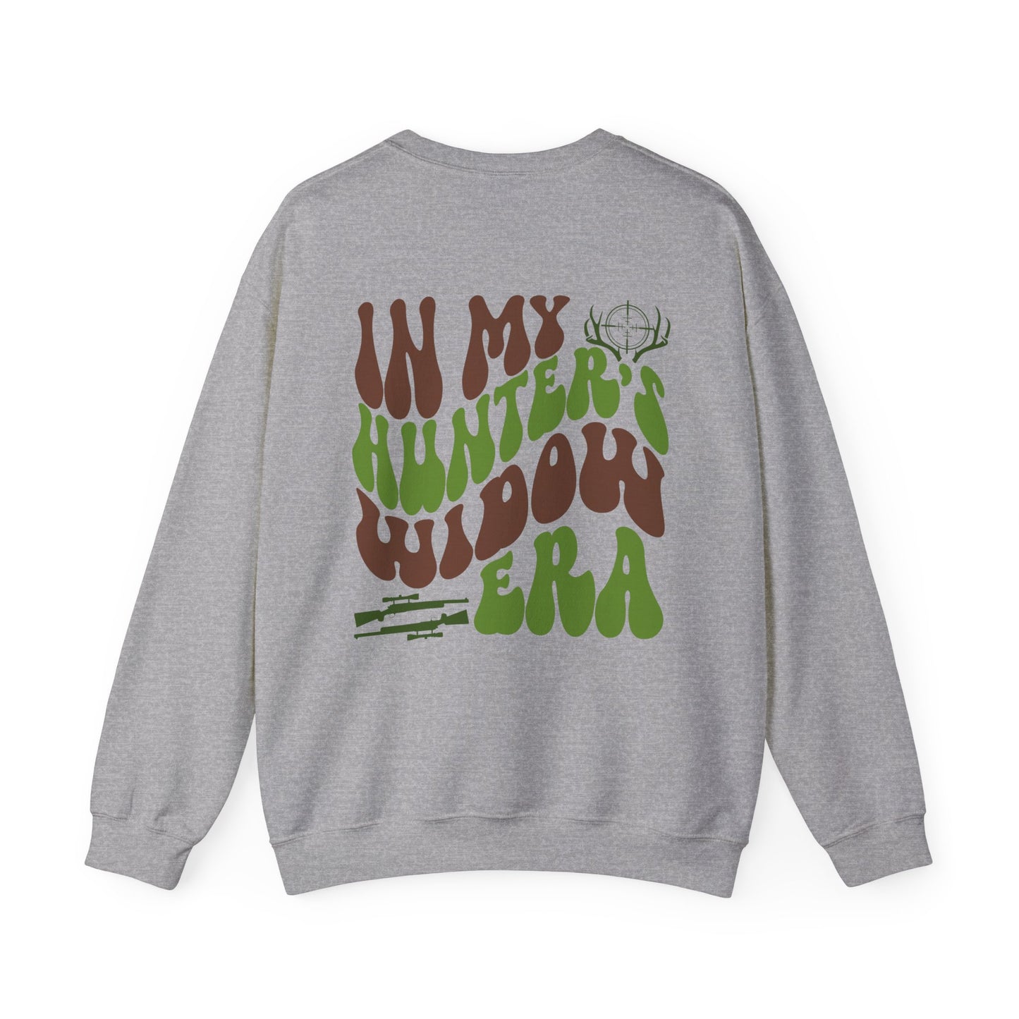 In My Hunter's Widow Era | Unisex Heavy Blend™ Crewneck Sweatshirt