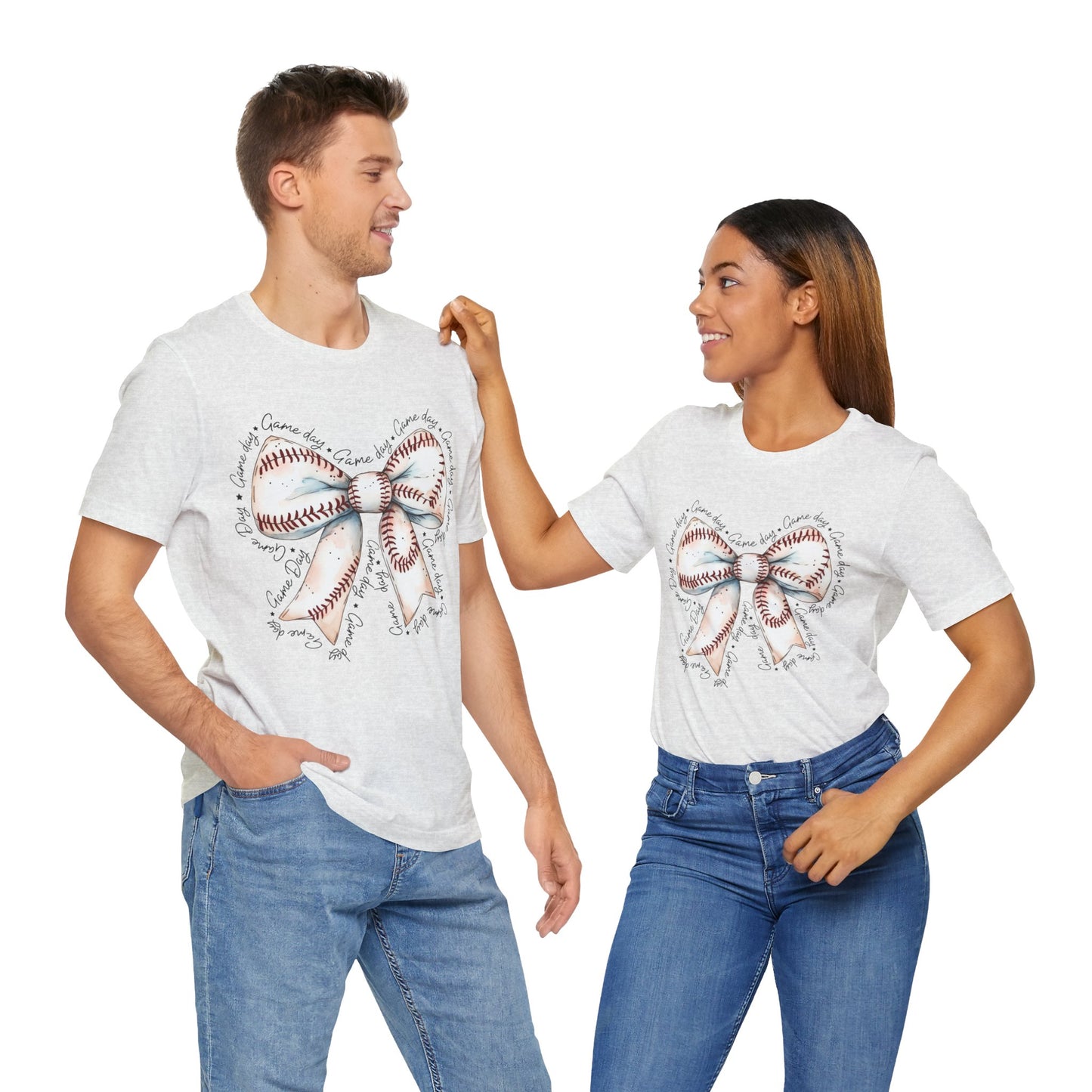 Baseball Game Day - Bella + Canvas Unisex Jersey Short Sleeve Tee