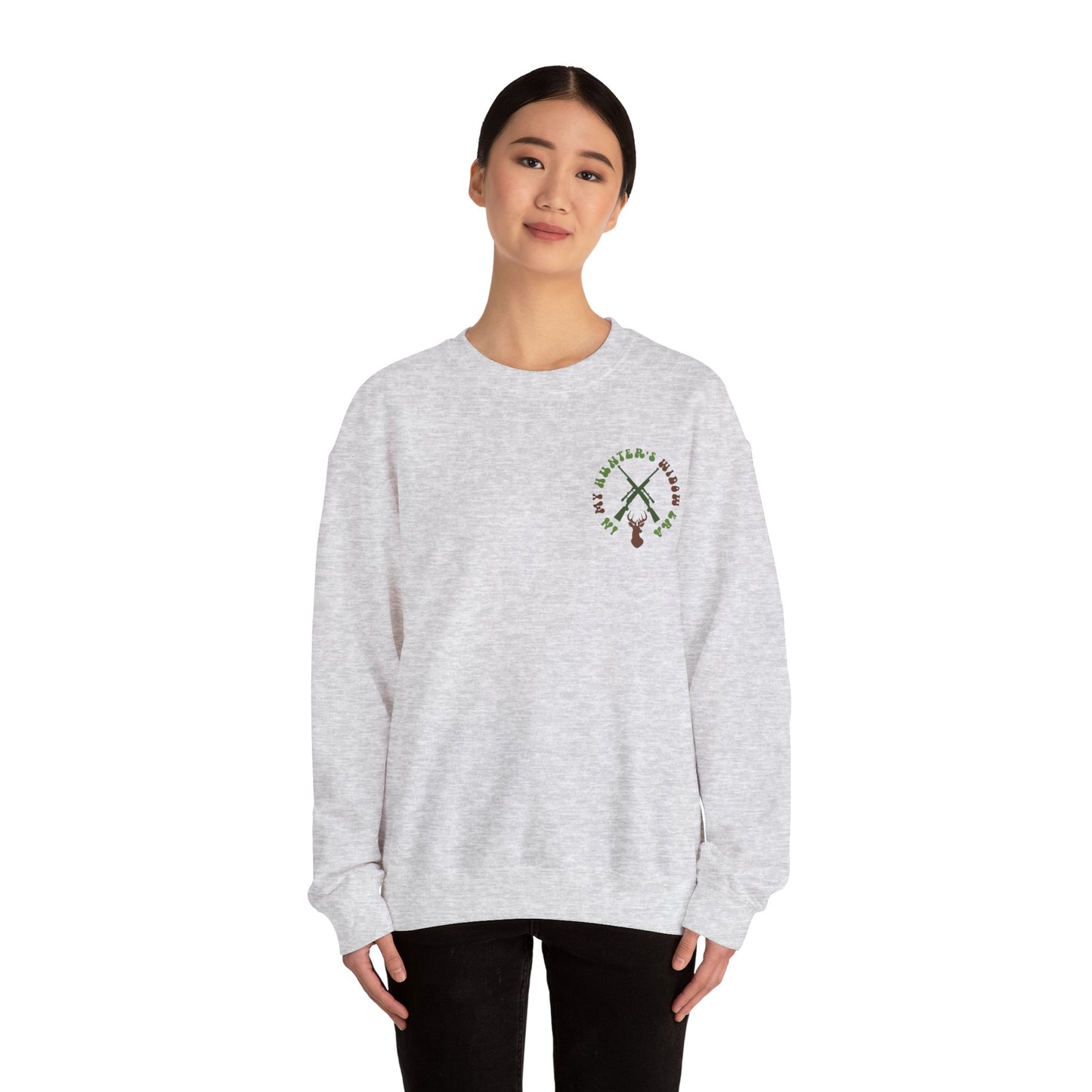 In My Hunter's Widow Era | Unisex Heavy Blend™ Crewneck Sweatshirt