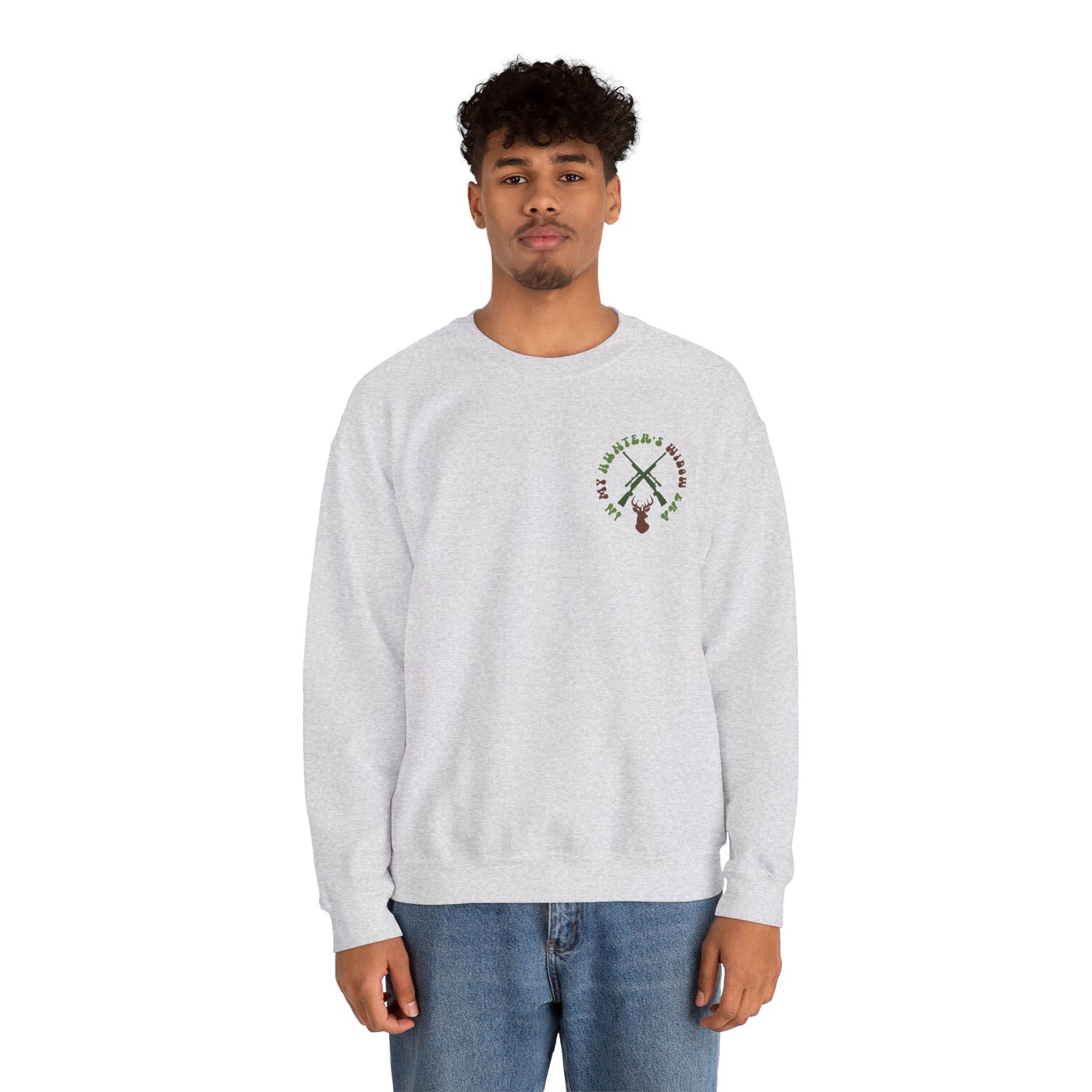 In My Hunter's Widow Era | Unisex Heavy Blend™ Crewneck Sweatshirt