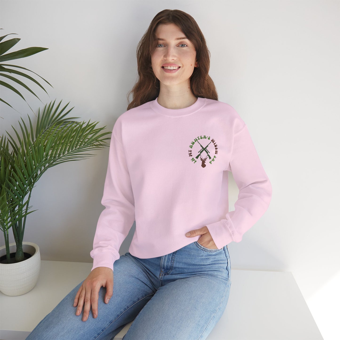 In My Hunter's Widow Era | Unisex Heavy Blend™ Crewneck Sweatshirt