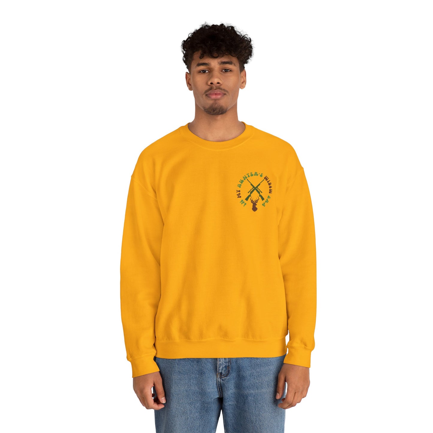 In My Hunter's Widow Era | Unisex Heavy Blend™ Crewneck Sweatshirt