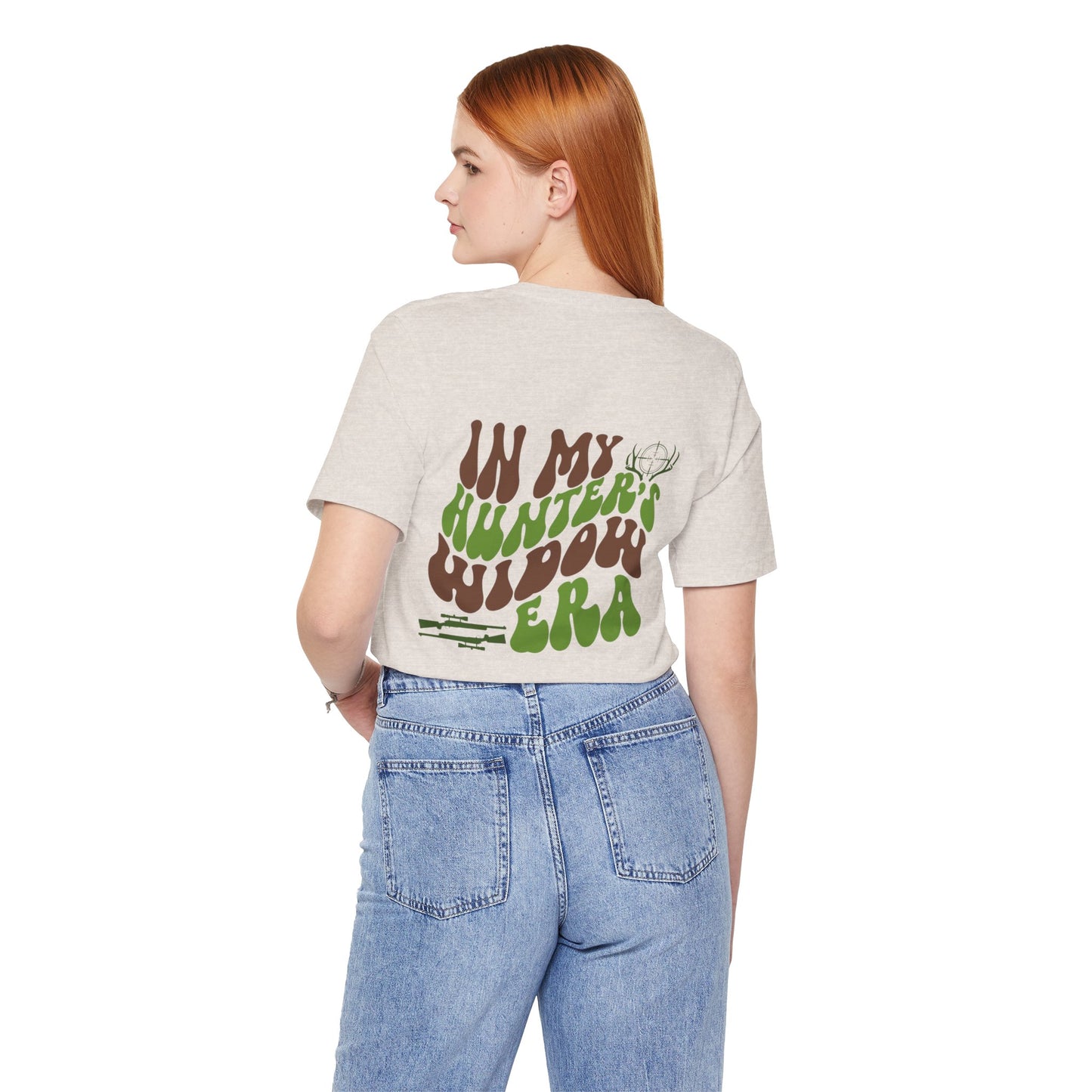 In My Hunter's Widow Era - Bella + Canvas Unisex Jersey Short Sleeve Tee