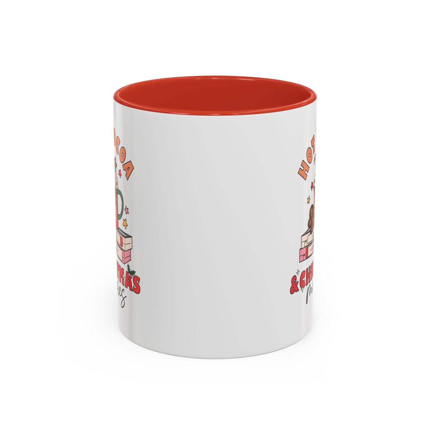 Hot Cocoa & Christmas Movies - Accent Coffee Mug, 11oz