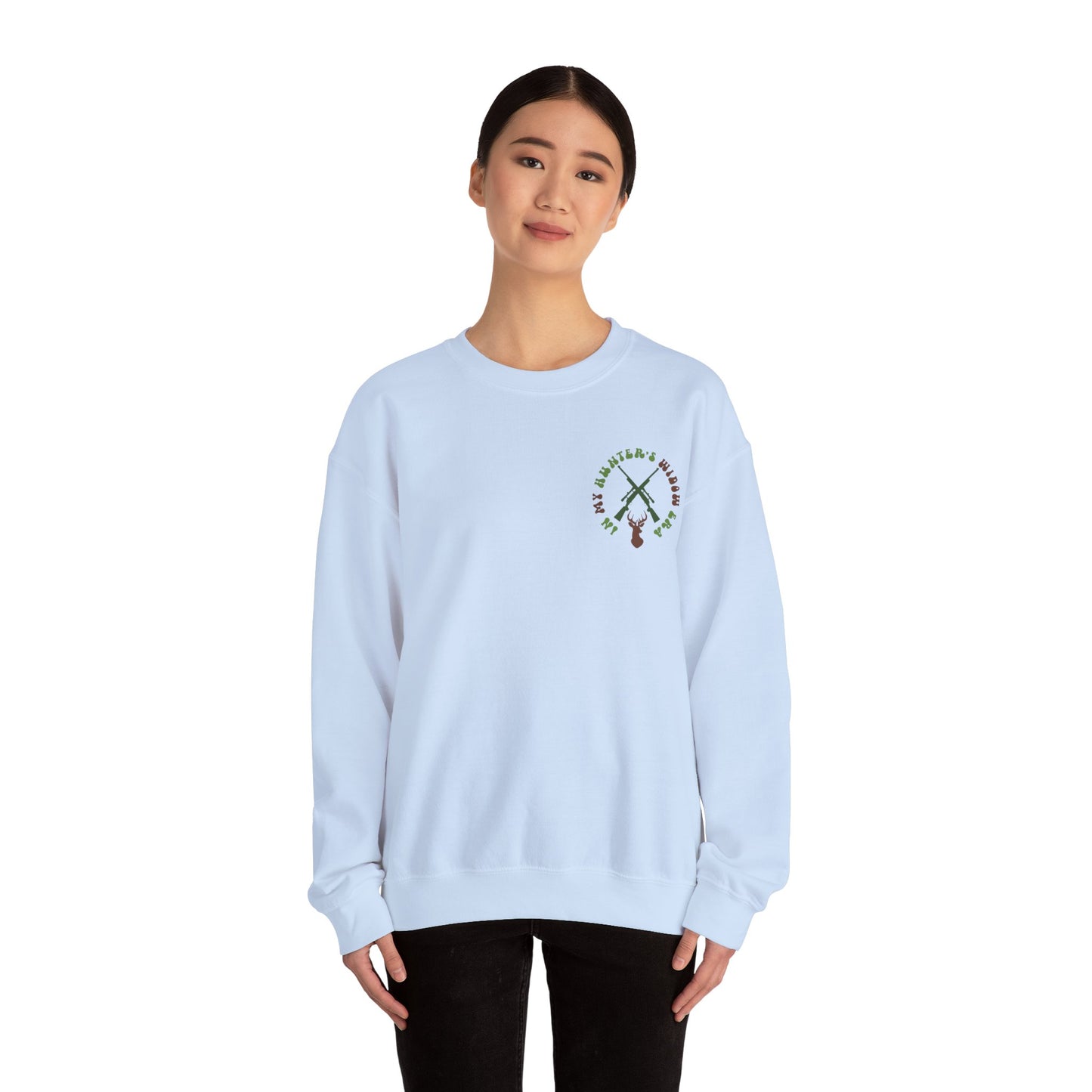 In My Hunter's Widow Era | Unisex Heavy Blend™ Crewneck Sweatshirt