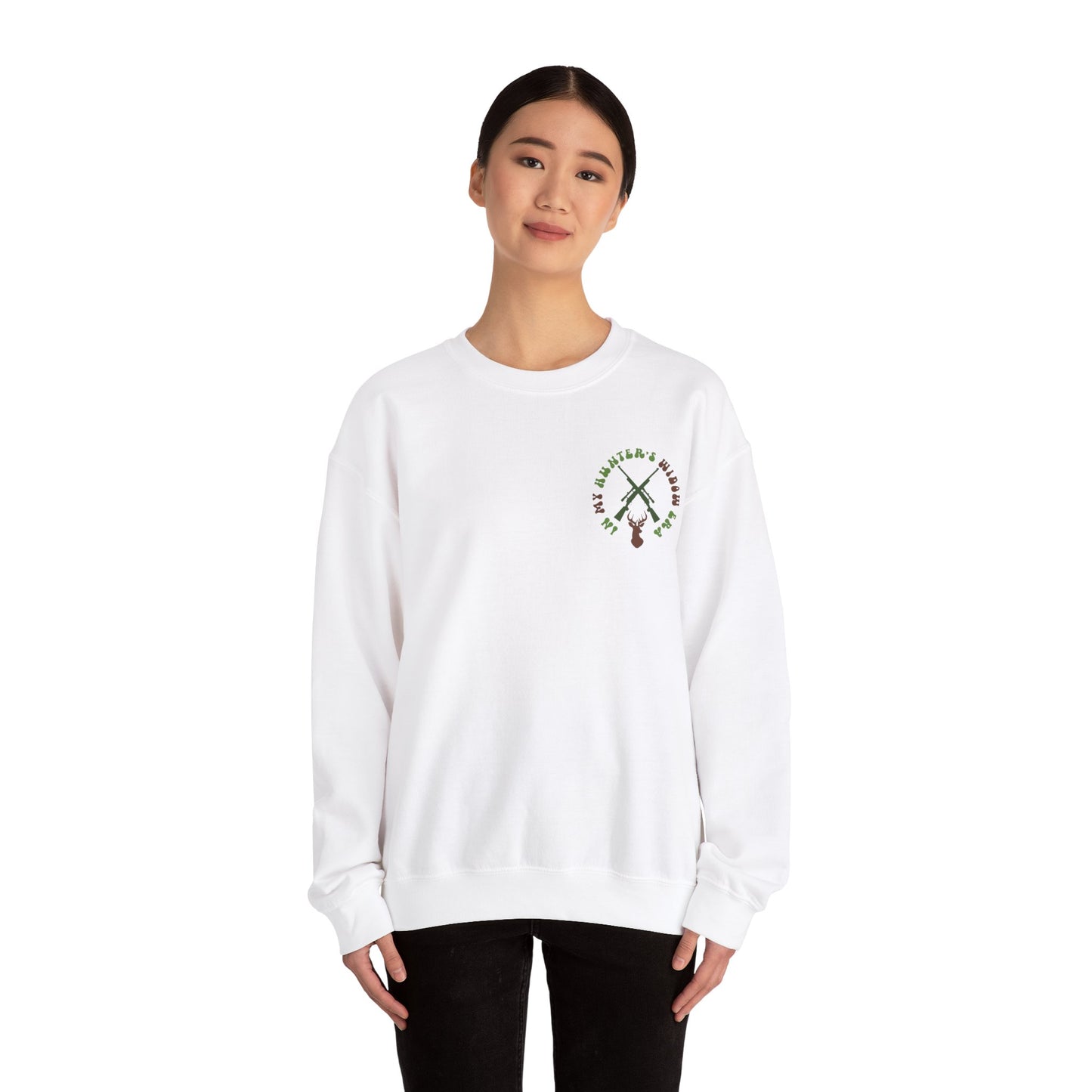 In My Hunter's Widow Era | Unisex Heavy Blend™ Crewneck Sweatshirt