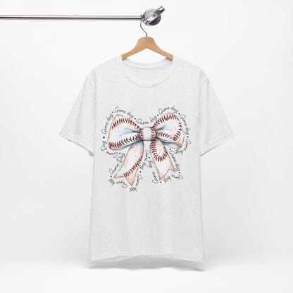 Baseball Game Day - Bella + Canvas Unisex Jersey Short Sleeve Tee