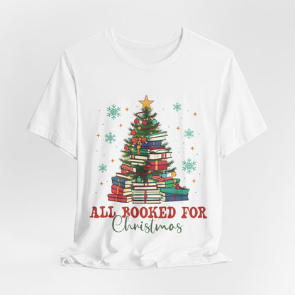 All Booked for Christmas - Bella + Canvas Unisex Jersey Short Sleeve Tee