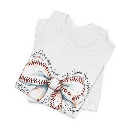 Baseball Game Day - Bella + Canvas Unisex Jersey Short Sleeve Tee