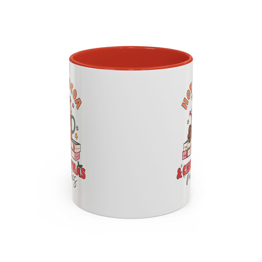 Hot Cocoa & Christmas Movies - Accent Coffee Mug, 11oz
